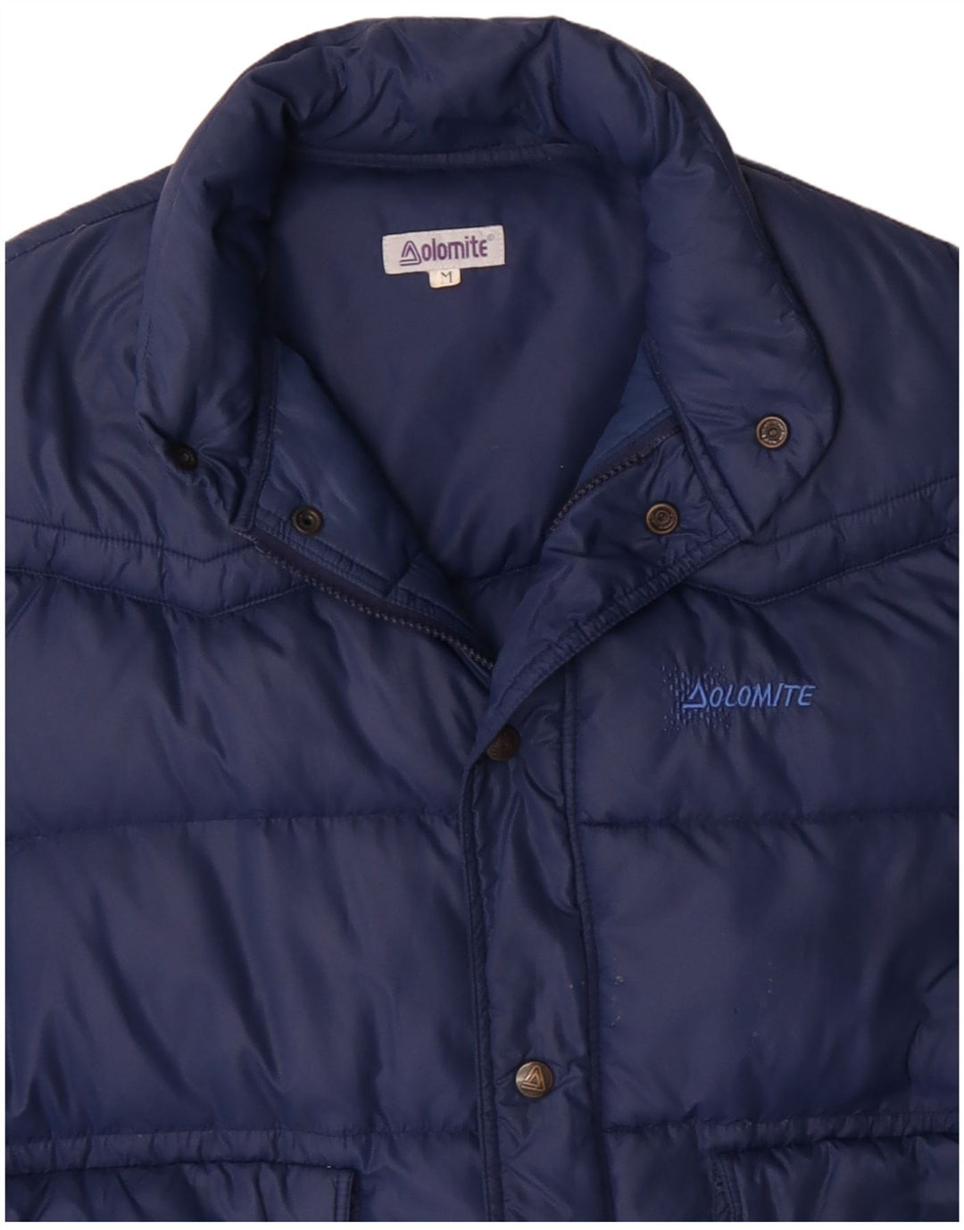 Męska wyściełana kamizelka Dolomite UK 38, średni granatowy poliester