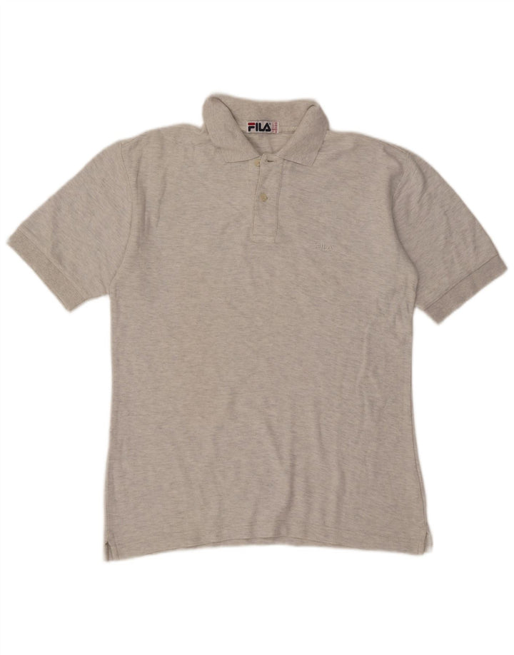 Męska koszulka polo Fila IT 44 XS, szara bawełna
