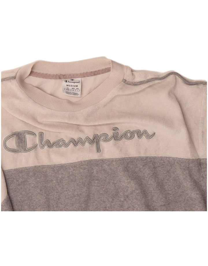 Damska bluza z grafiką CHAMPION UK 14 w kolorze średnioszarym
