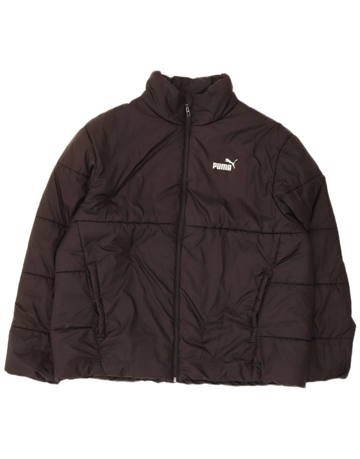 Męska ocieplana kurtka Puma UK 42 XL, czarny poliester