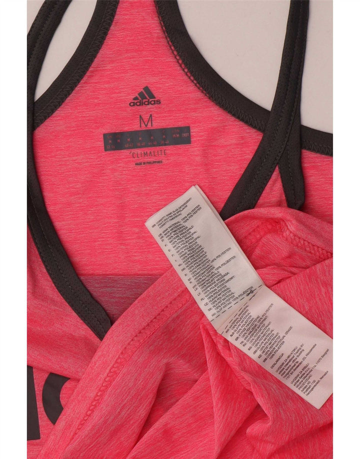 Damska kamizelka Adidas Climacool Graphic Top UK 12/14 Średni różowy poliester