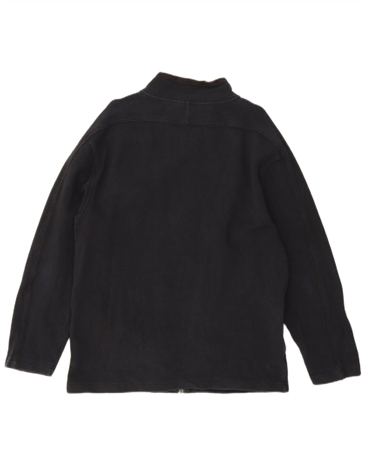 Weird Fish Męska bluza dresowa, duża, granatowa, bawełniana