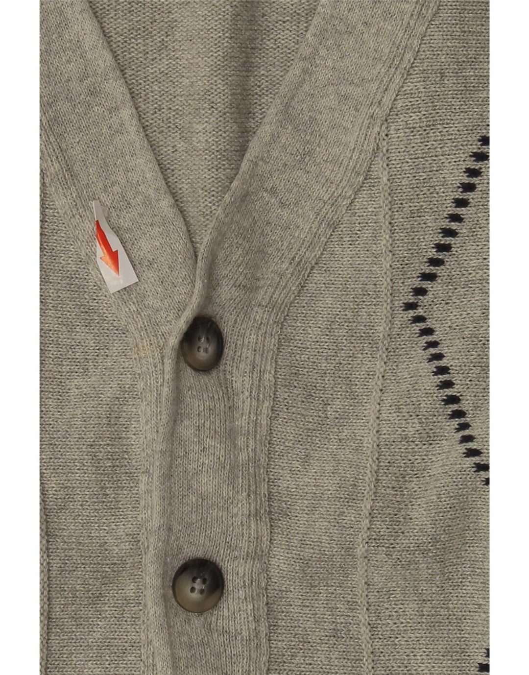 Sweter męski Roger Kent IT 52 Large Szary Argyle/Diament