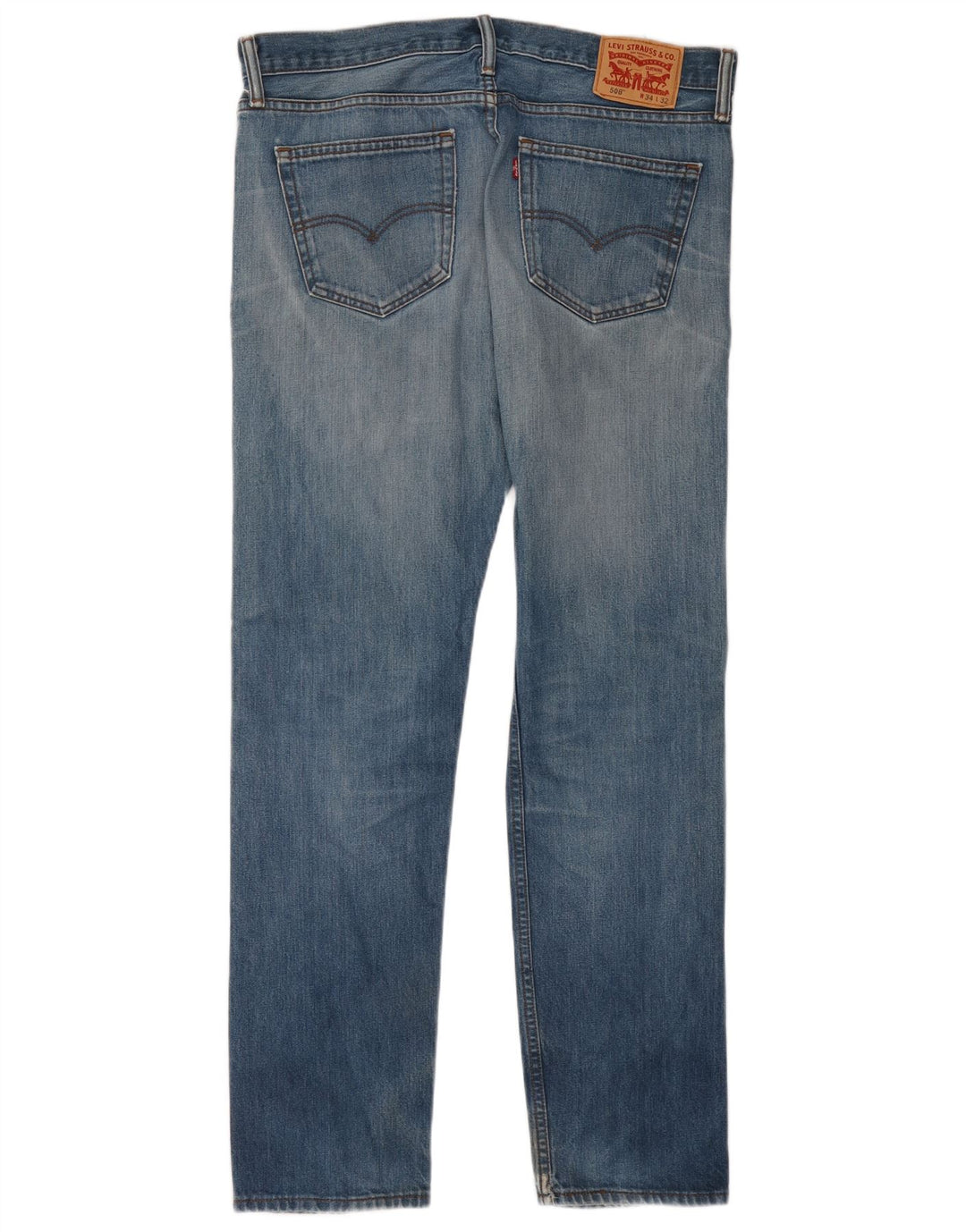Męskie dżinsy Levi's 508 Regular Tapered W34 L32 Niebieskie