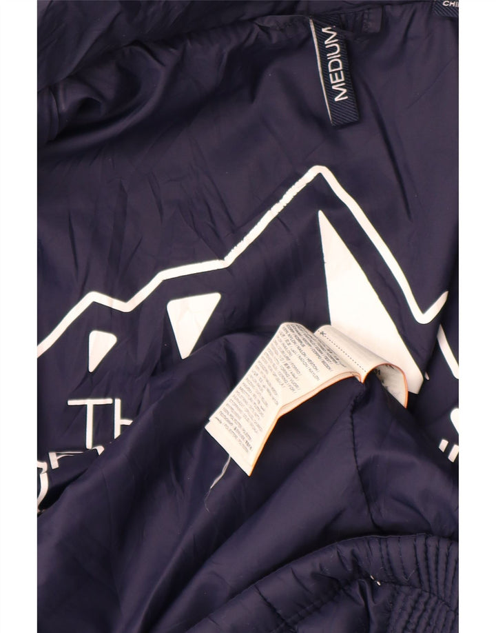 Damska ocieplana kurtka SUPERDRY UK 12, średni granatowy nylon