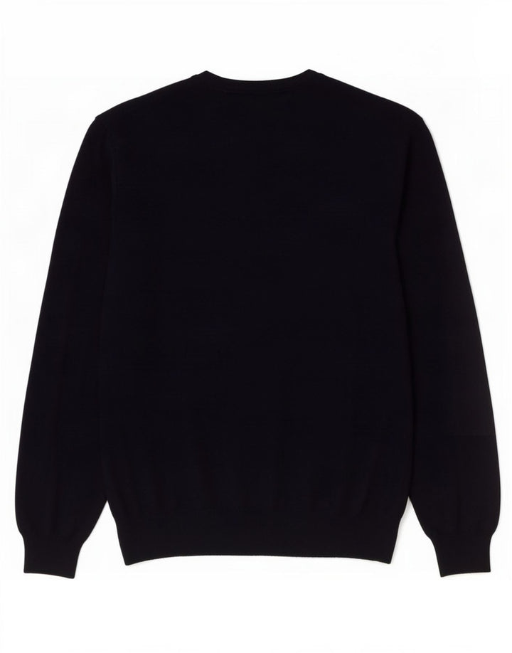 Męski sweter z okrągłym dekoltem Polo Ralph Lauren, średni granatowy