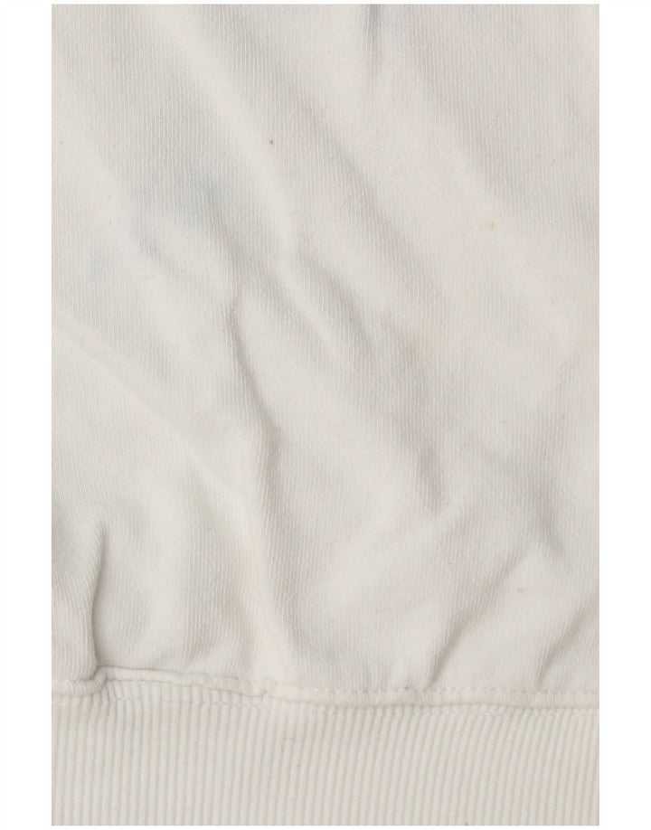 Męska bluza z grafiką Tommy Hilfiger, mała, biała, bawełniana