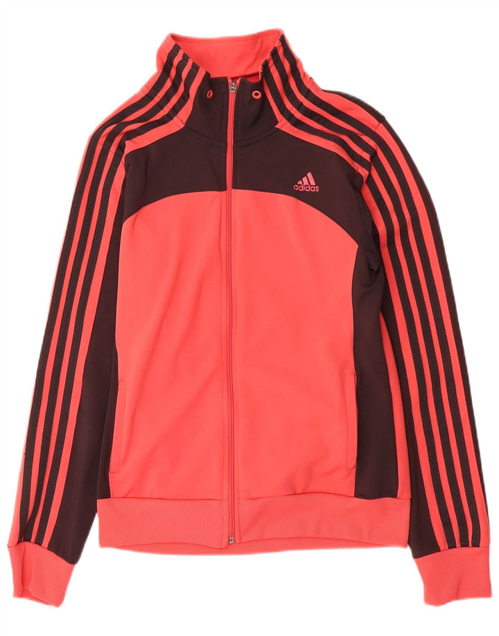 Damska kurtka dresowa ADIDAS Clima 365 UK 20 2XL w kolorze różowym