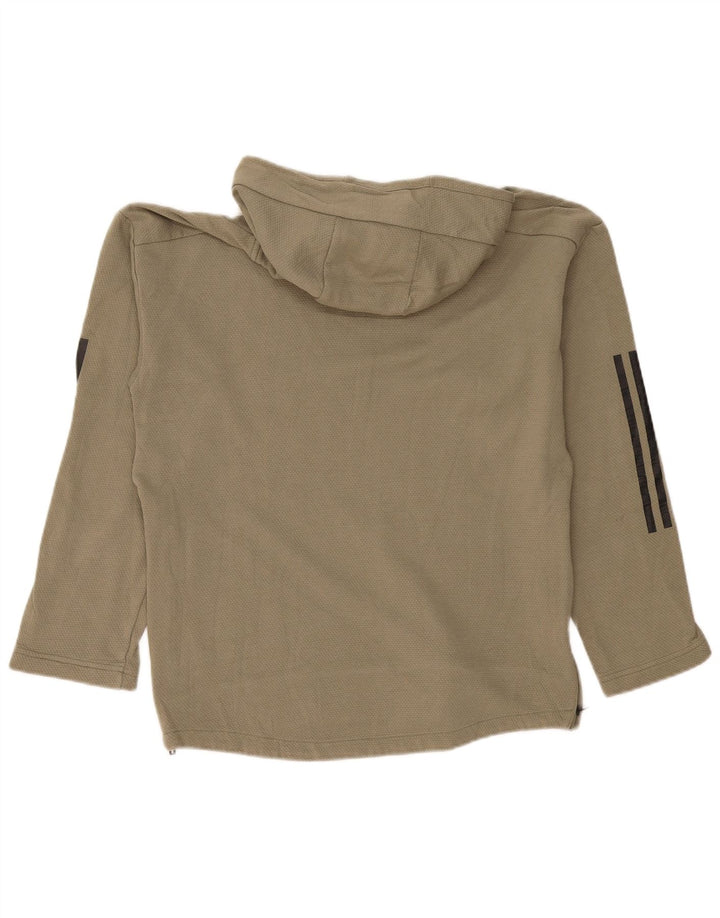 Męska bluza z kapturem Adidas, mała, khaki