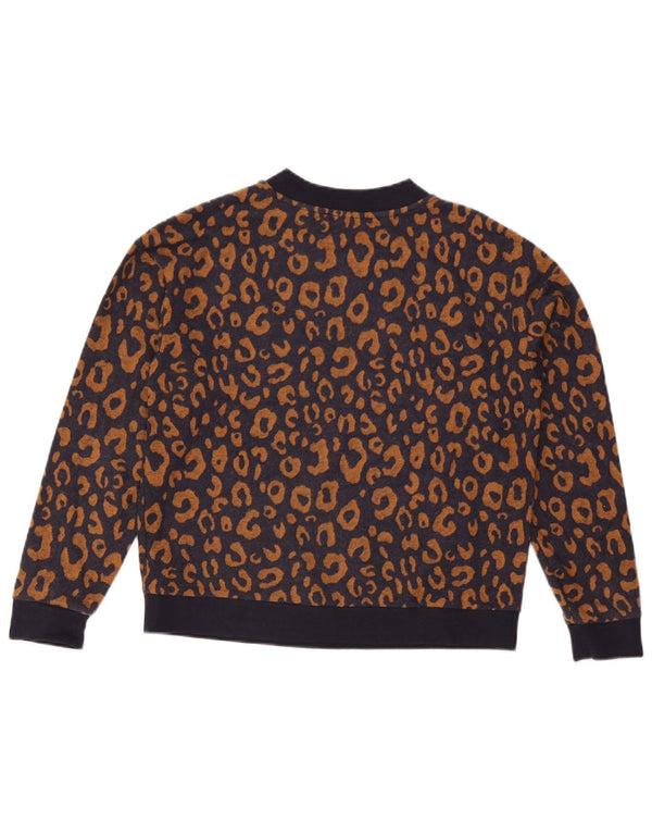 Damska bluza z grafiką Marks & Spencer UK 12, średni granat