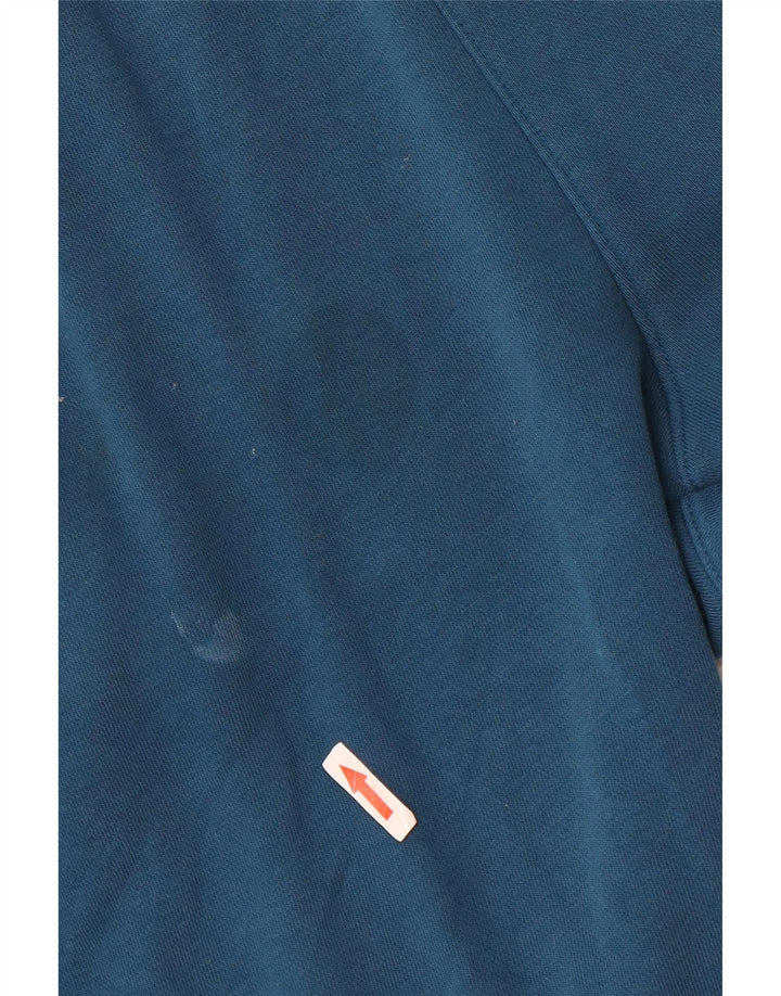 Męski dres Nike z grafiką, mały, niebieski, bawełniany