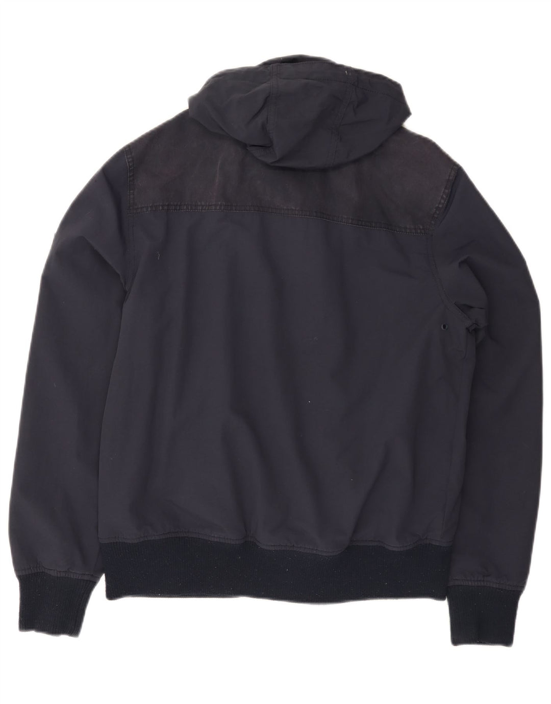 Męska kurtka bomberka z kapturem Fat Face UK 36, mała, granatowa, z poliestru