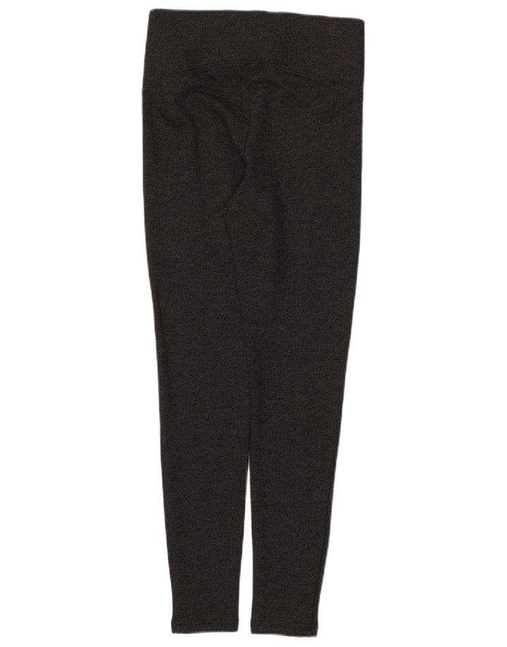 Legginsy damskie Marks & Spencer UK 8 Small, czarne, wiskozowe plamki