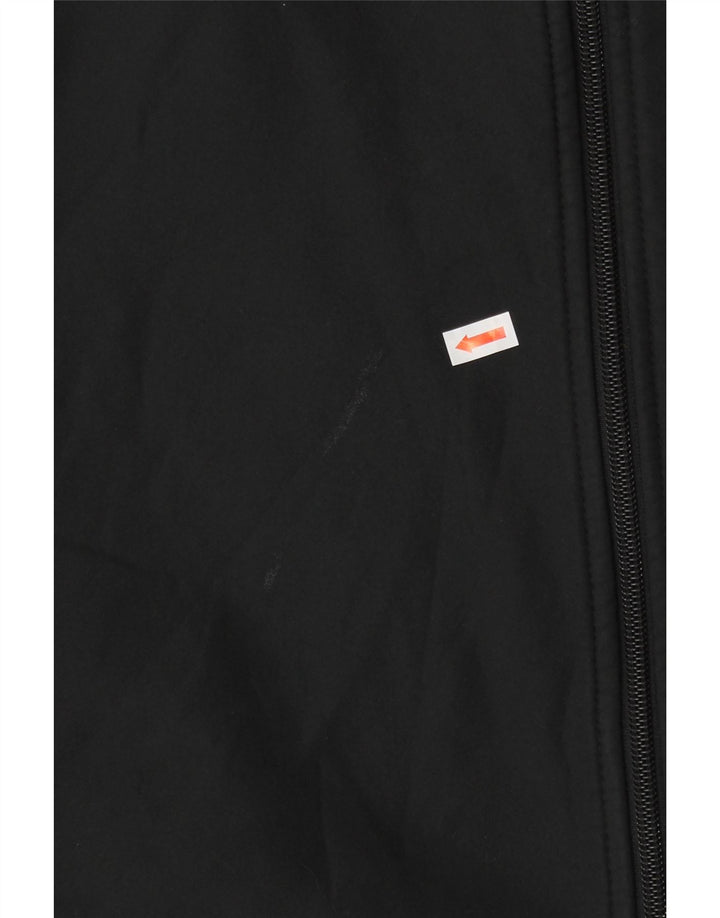 Męska kurtka dresowa Nike UK 42/44, duża, czarna, poliestrowa