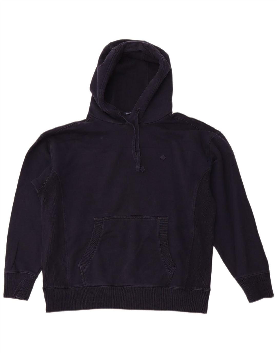 Męski sweter z kapturem GANT o swobodnym kroju XL, granatowy, bawełniany