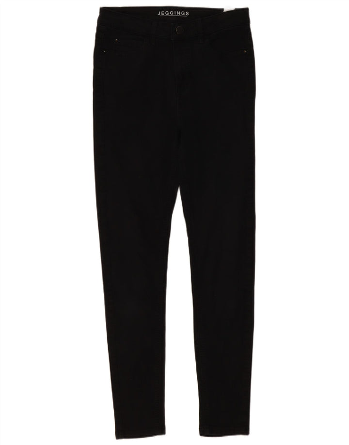 Marks & Spencer Damskie jeansy Jegging UK 12 Medium W32 L31 Czarna bawełna