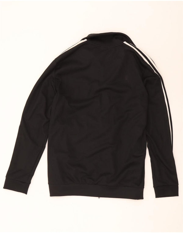 Damska kurtka dresowa Adidas UK 16, duża, czarna, poliestrowa