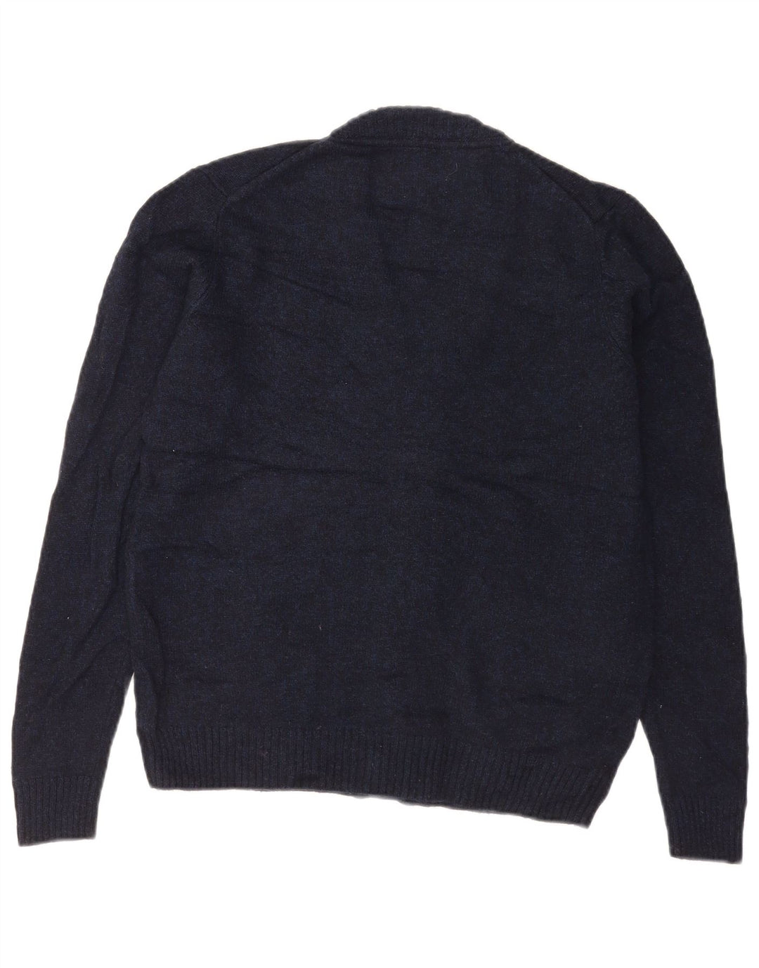 Marks & Spencer Męski sweter rozpinany, mały, granatowy