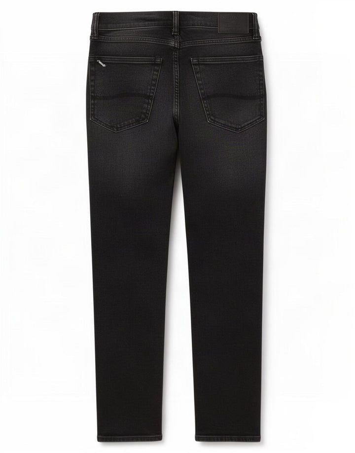 Marks & Spencer Męskie jeansy slim W30 L29 Czarne bawełniane
