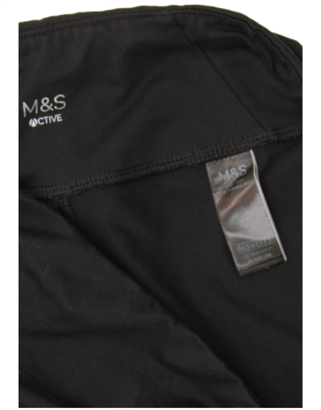 Damskie legginsy Capri Marks & Spencer UK 16, duże, czarne, sportowe