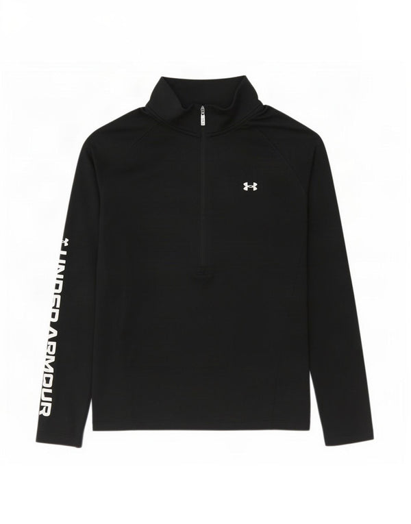 Damski dres Under Armour Graphic Pullover Top UK 12 Średni czarny