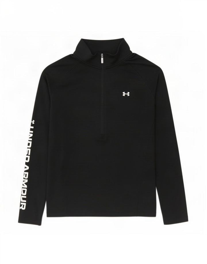 Damski dres Under Armour Graphic Pullover Top UK 12 Średni czarny