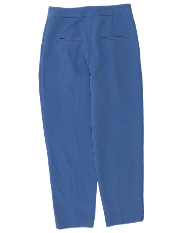 Topshop Damskie krótkie spodnie z wysokim stanem UK 8 Small W26 L25 Niebieskie