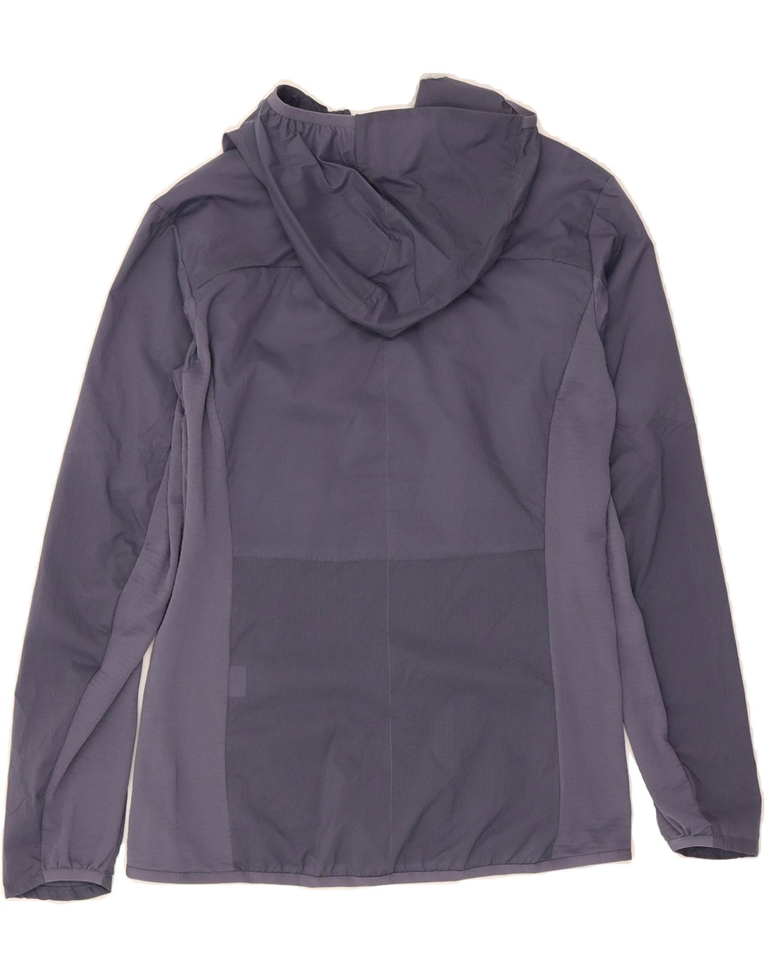 JACK WOLFSKIN Womens Hooded Windbreaker Jacket UK 6 XS  Blue Polyamide Vintage Jack Wolfskin and Second-Hand Jack Wolfskin from Messina Hembry 