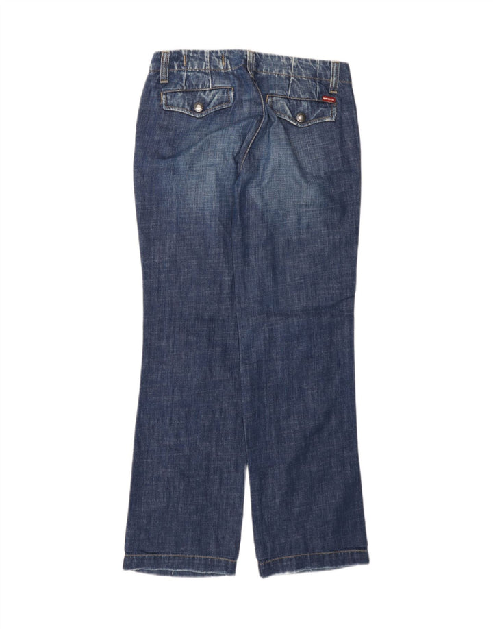 GAS Womens Bootcut Jeans  W25 L29 Blue Cotton Vintage Gas and Second-Hand Gas from Messina Hembry 