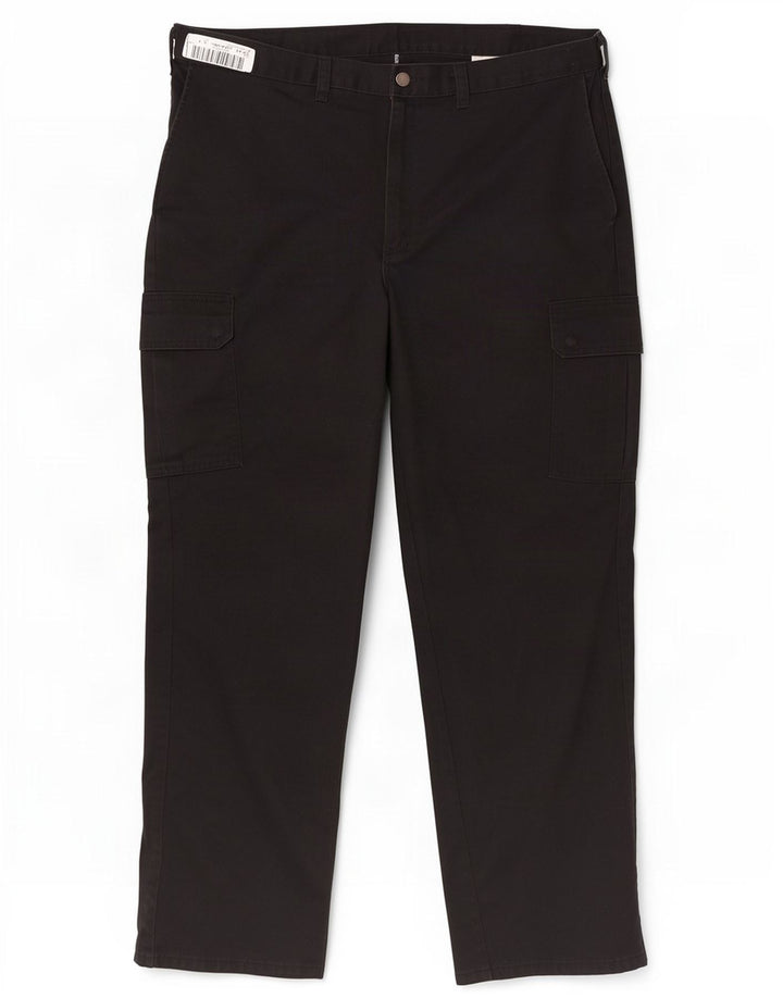 Męskie proste spodnie cargo Dickies W42 L32 Czarny poliester