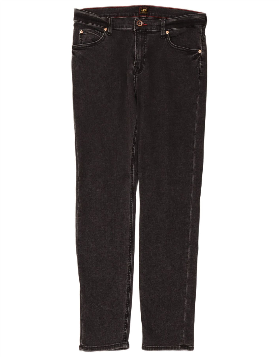 Męskie jeansy LEE Rider Straight W32 L32 Szara bawełna