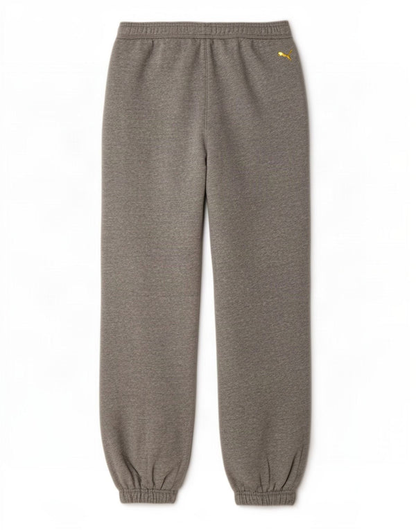 Damskie spodnie dresowe Puma Joggers UK 10 Małe, szare, nakrapiane bawełniane