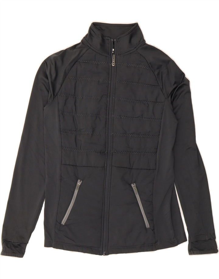 RUSSELL ATHLETIC Mens Tracksuit Top Jacket Small Grey Polyester Vintage Russell Athletic and Second-Hand Russell Athletic from Messina Hembry 