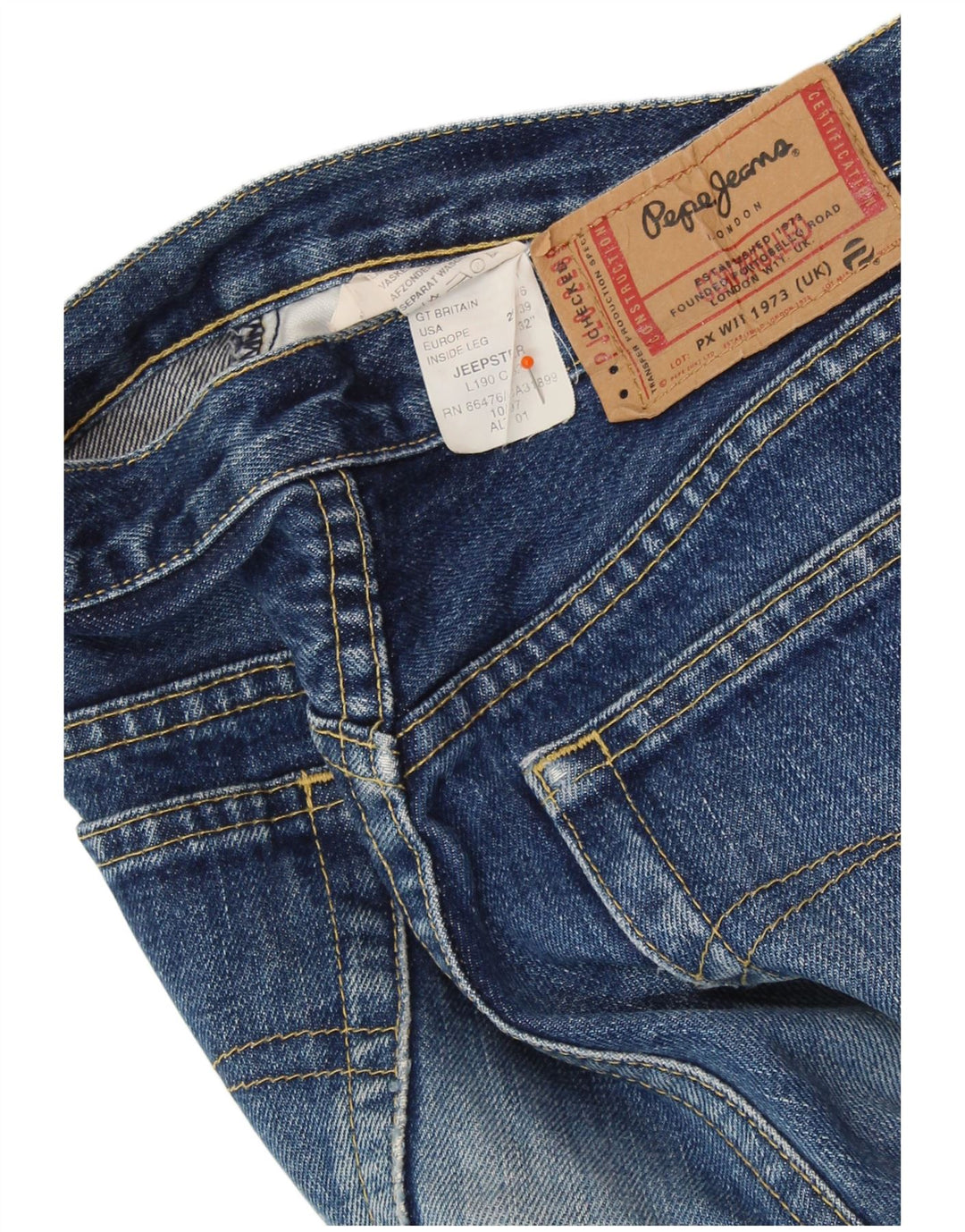 PEPE JEANS Męskie jeansy Jeepster Bootcut W29 L32 Niebieskie