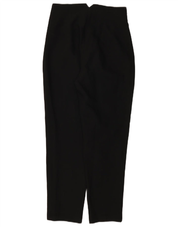 Damskie zwężane spodnie chino Zara, małe W26 L27, czarny poliester