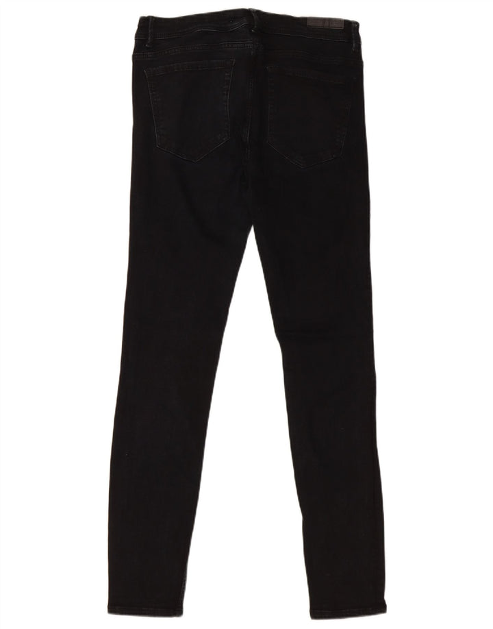 Damskie jeansy obcisłe Zara W28 L28 czarne