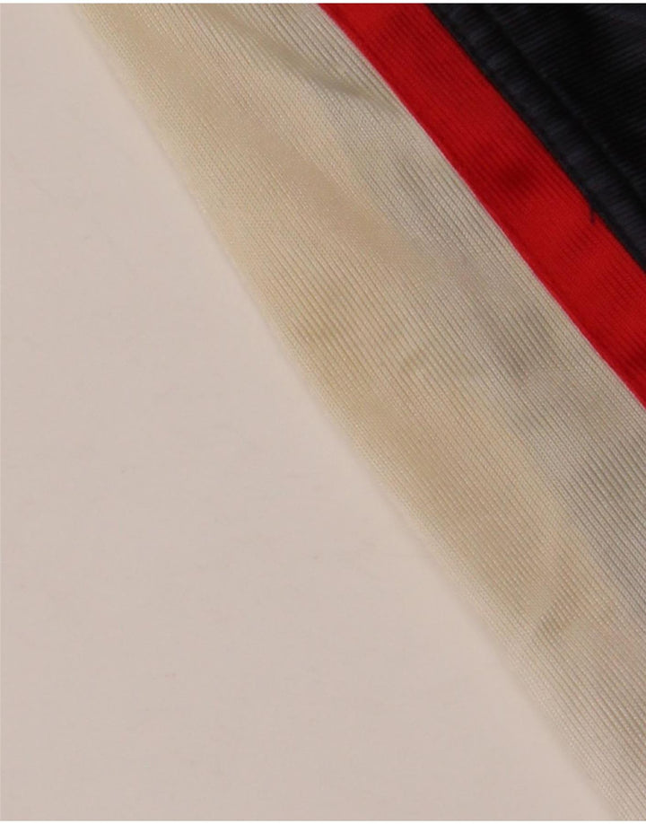 Męska koszulka polo FILA 2XL Granatowa, geometryczna, poliester