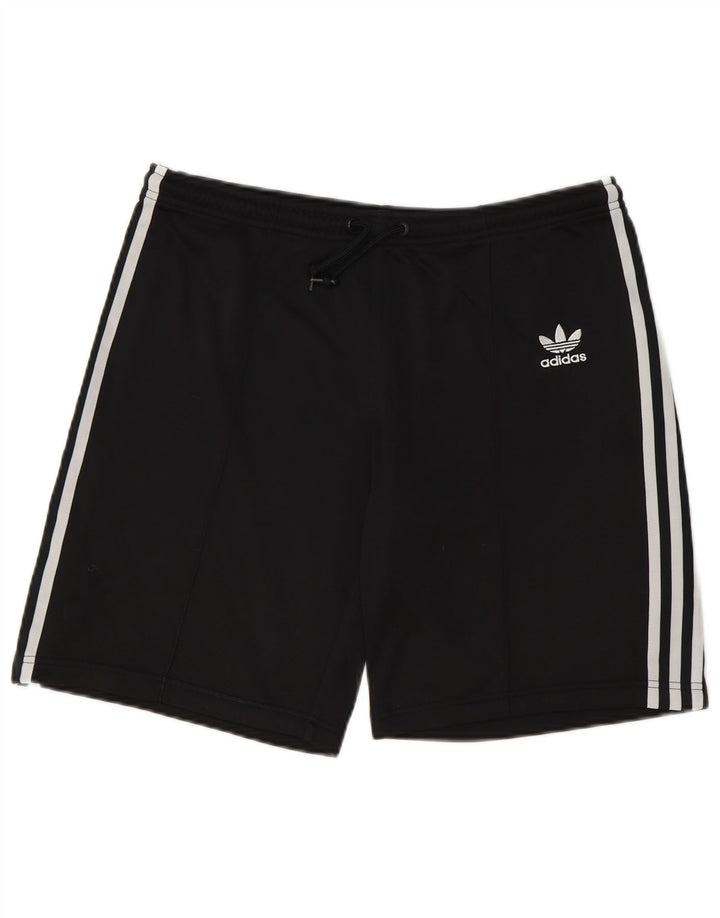 ADIDAS Womens Sport Shorts EU 42 Large  Black Nylon