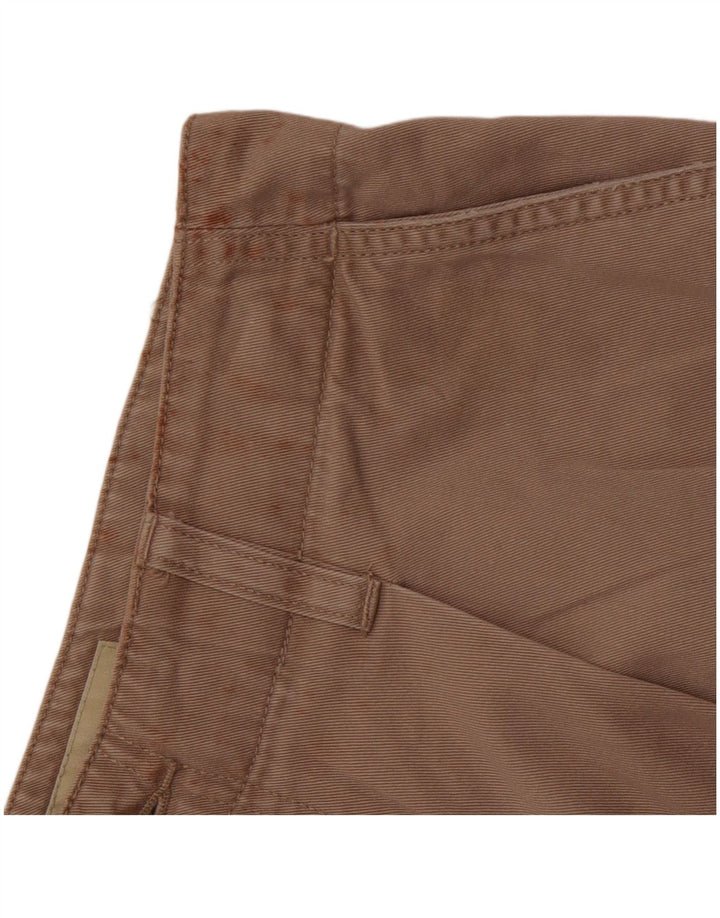 Damskie spodenki chino z wysokim stanem EDDIE BAUER US 12, duże W30, beżowe