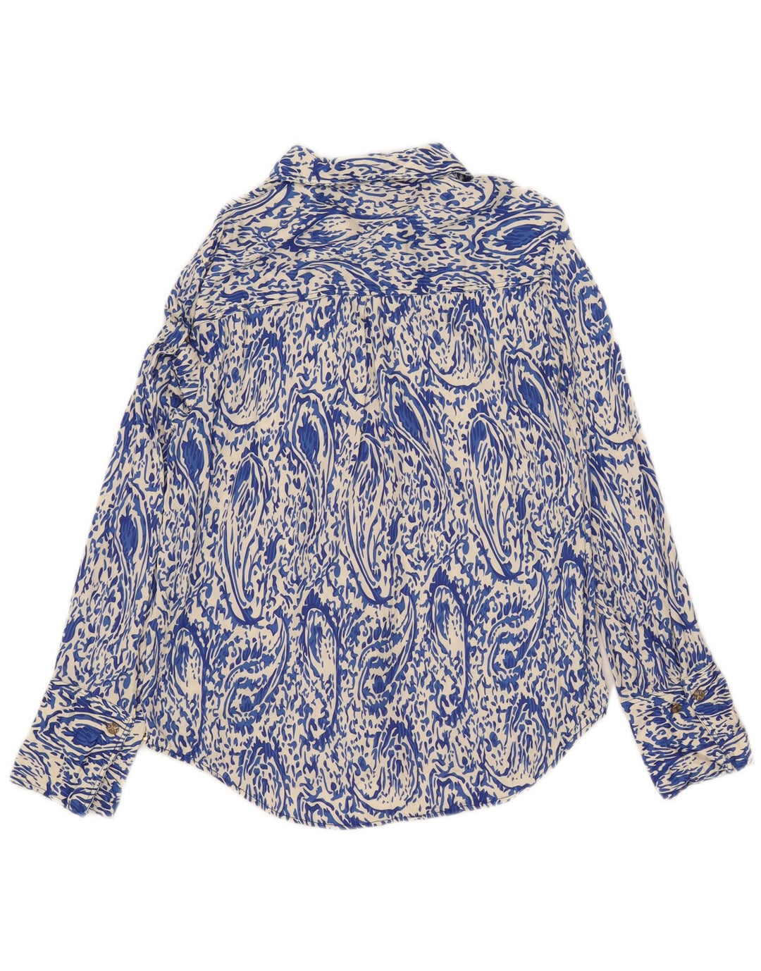 Koszula damska Zara UK 14 Średni niebieski Paisley