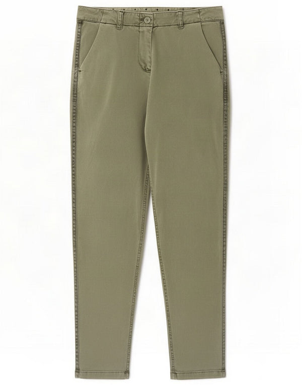 Damskie spodnie typu slim chino White Stuff W28 L28 Green