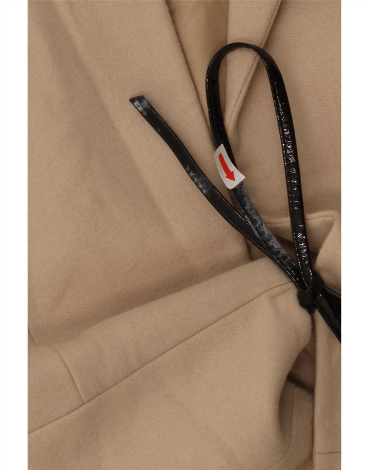 PATRIZIA PEPE Damska marynarka IT 40 Mała Beżowa Wełna