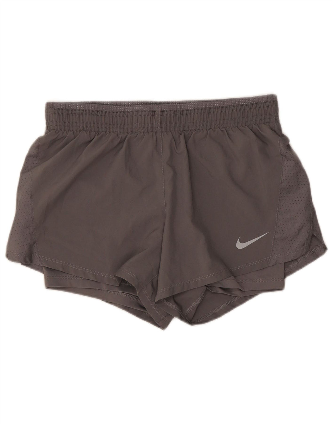 Damskie spodenki sportowe Nike Dri Fit UK 10, małe, szare