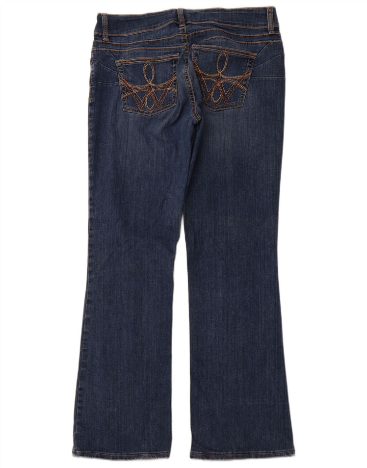Damskie jeansy Bootcut WRANGLER US 11/12, duże W32 L32, niebieska bawełna