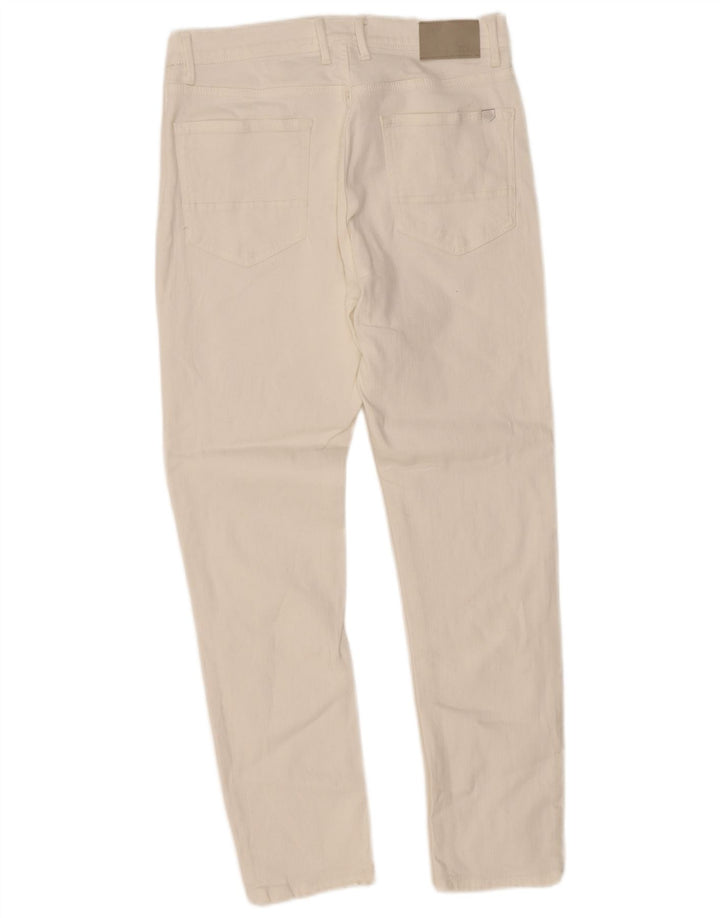 Męskie jeansy slim fit Zara EU 42 Large W32 L29 białe