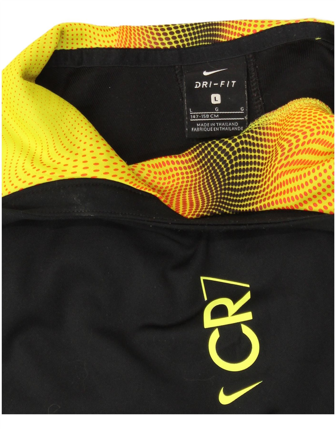 Chłopięca bluza z kapturem Nike Cristiano Ronaldo 12-13 lat, duża, czarna, sportowa