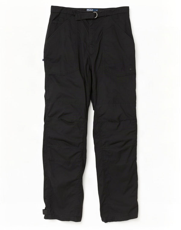 Męskie spodnie cargo Polo Ralph Lauren XL W38 L33, czarne, bawełniane