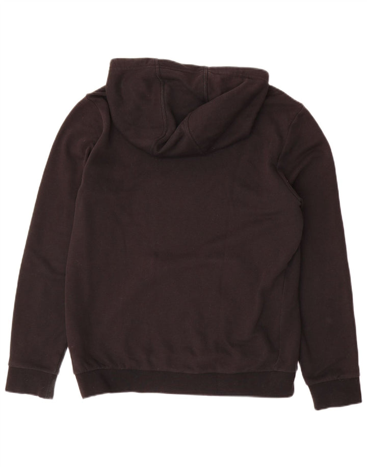 Chłopięcy sweter z kapturem ADIDAS z grafiką, 13-14 lat, czarny, bawełniany