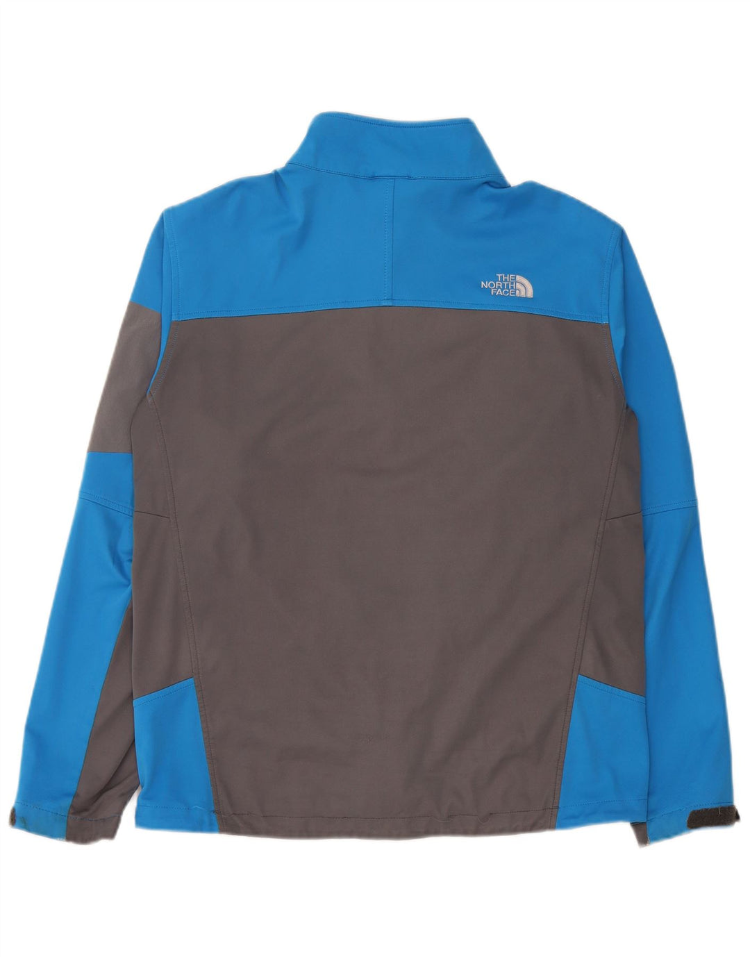 Męska kurtka dresowa The North Face z poliestru w kolorze średnioniebieskim