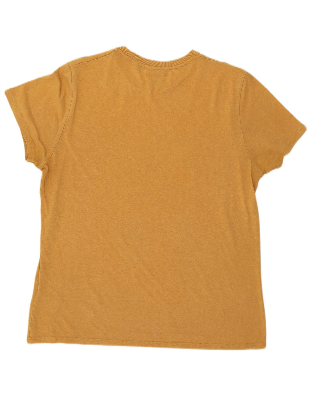 Męski T-shirt SUPERDRY z grafiką, 2XL, żółta bawełna